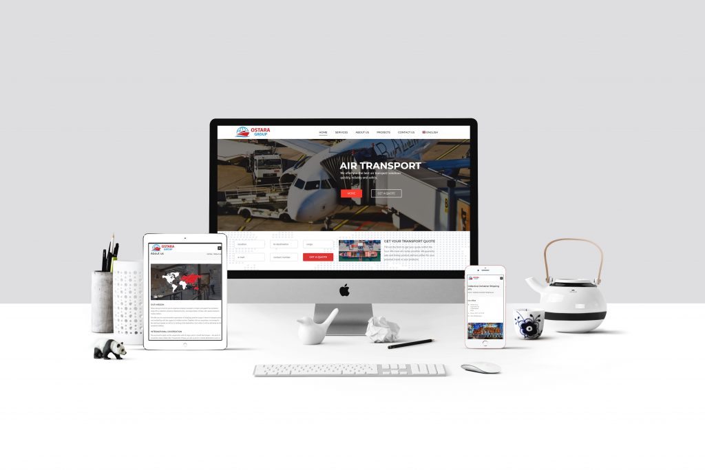 Izrada web sajta za Ostara Group